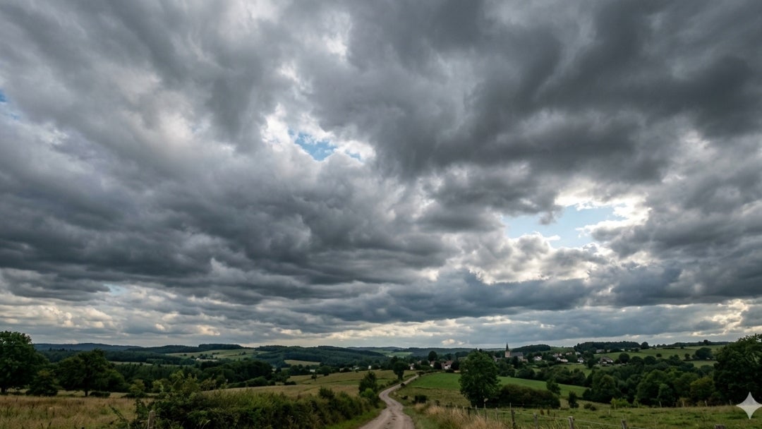 Cielo parcialmente nublado