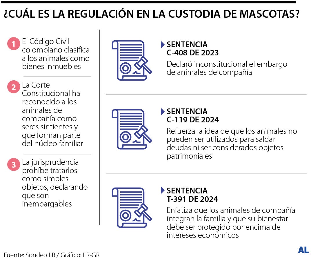 ¿Quién se queda con la mascota en una separación?