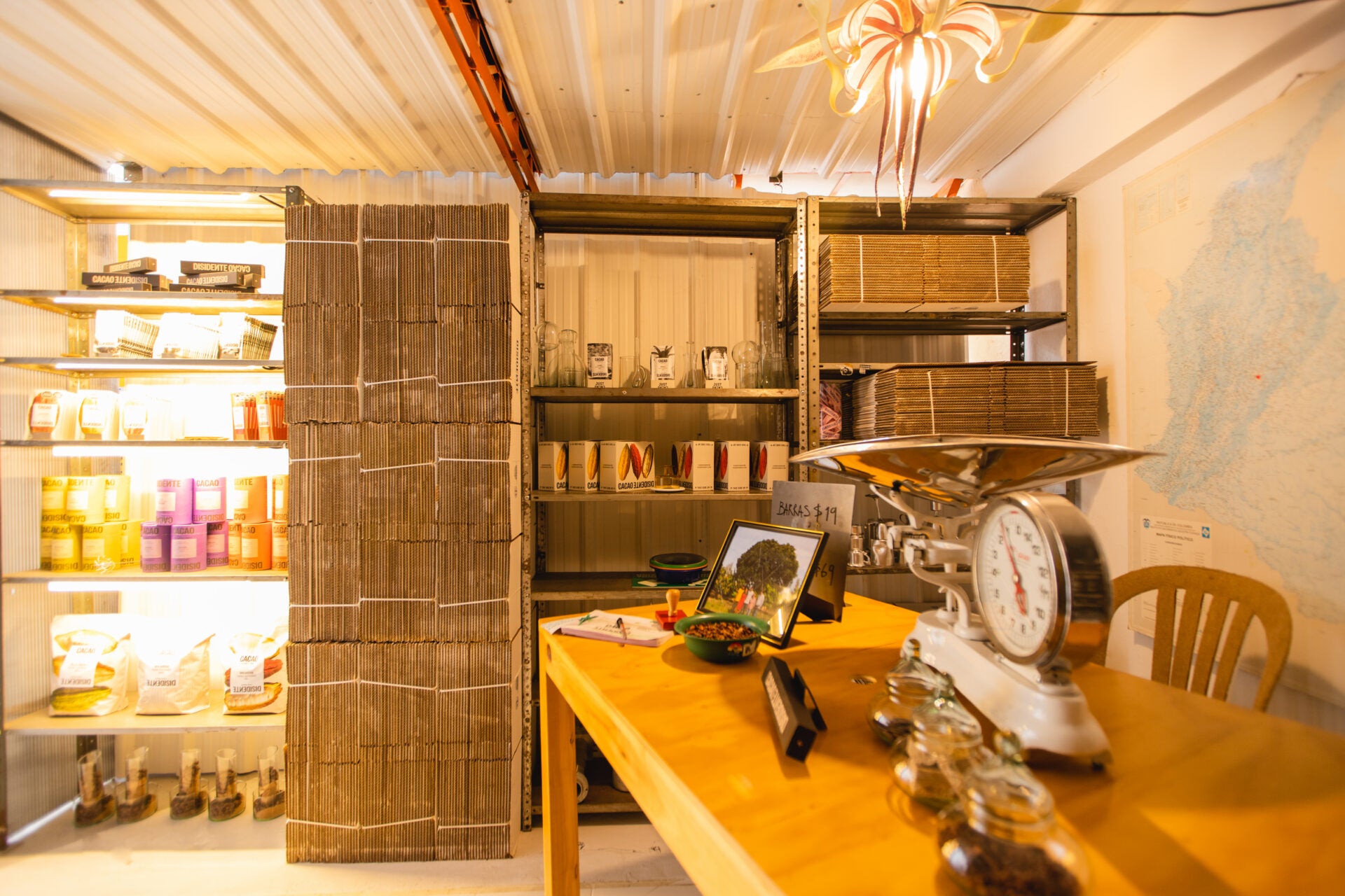 Instalaciones del evento Unritual Cacao Week