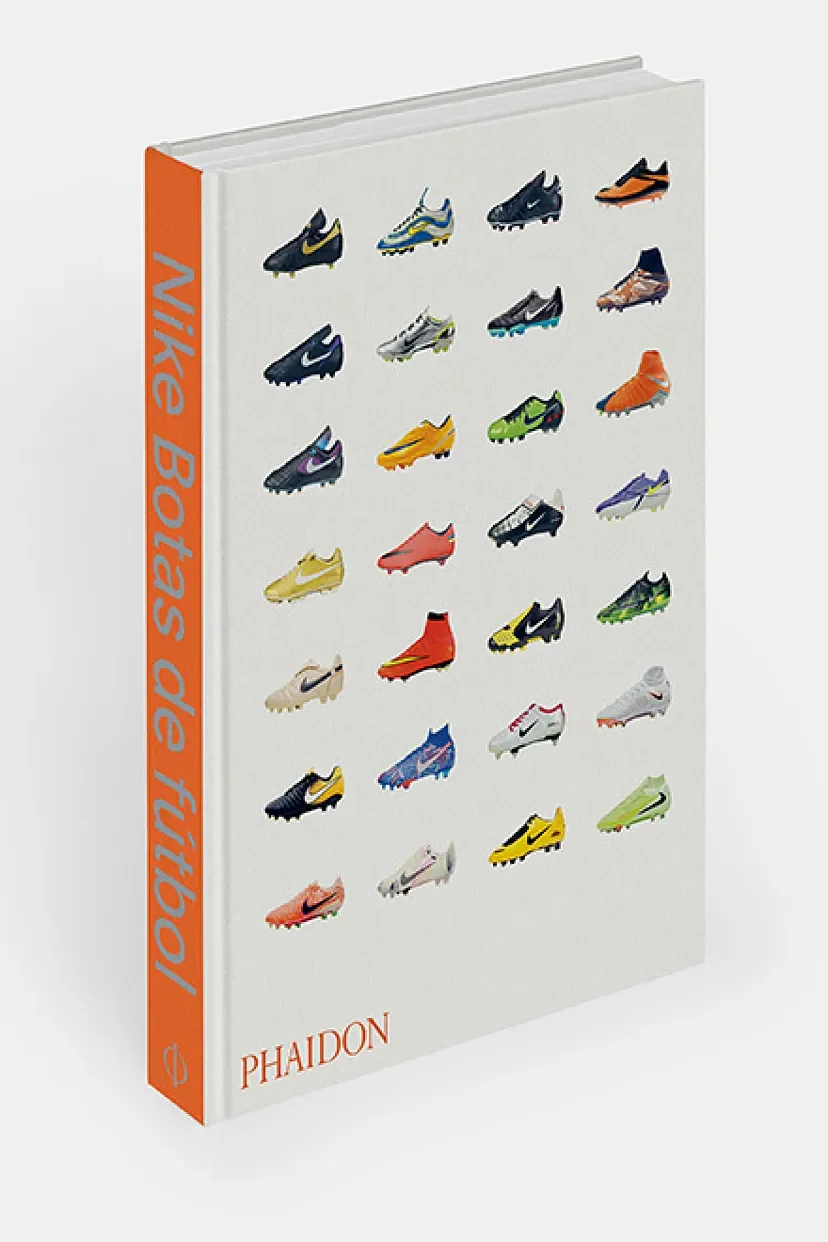 Cover del libro Nike: Botas de Fútbol, editado por Phaidon Press