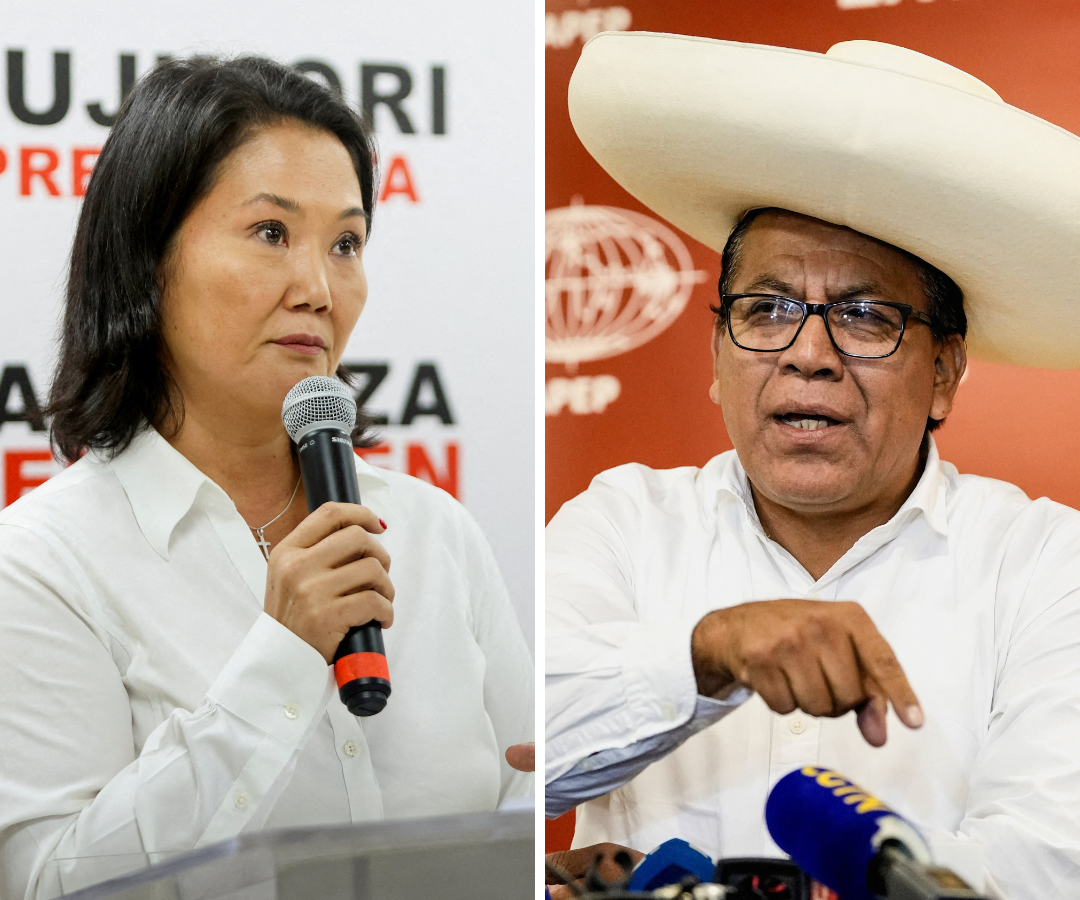 JNE oficializa segunda vuelta presidencial entre Keiko Fujimori y Roberto Sánchez
