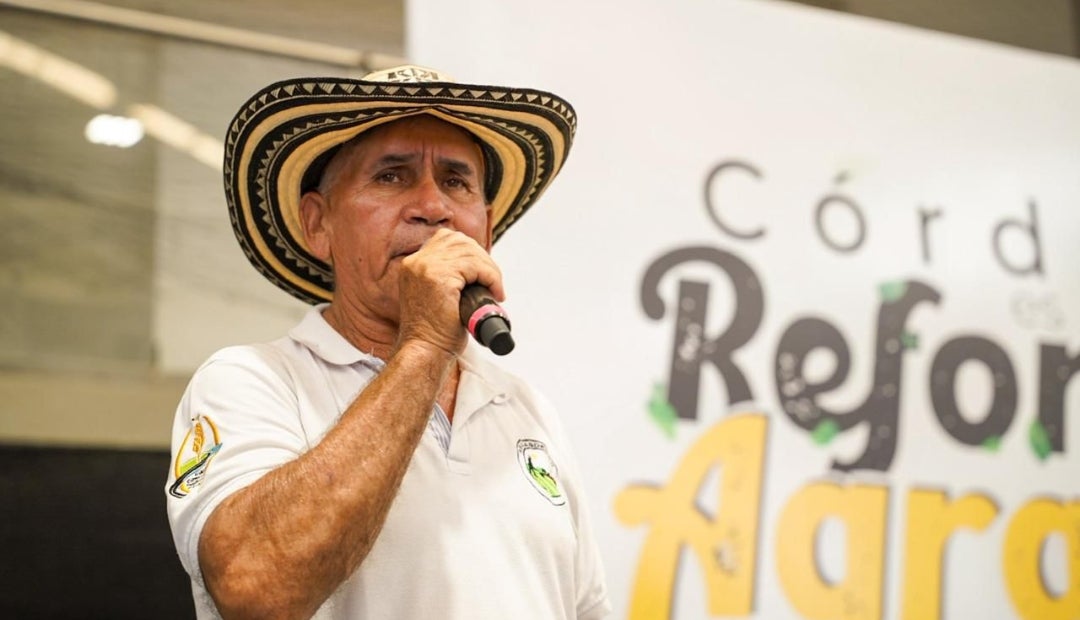 Beneficiario de tierras de la ANT en Córdoba