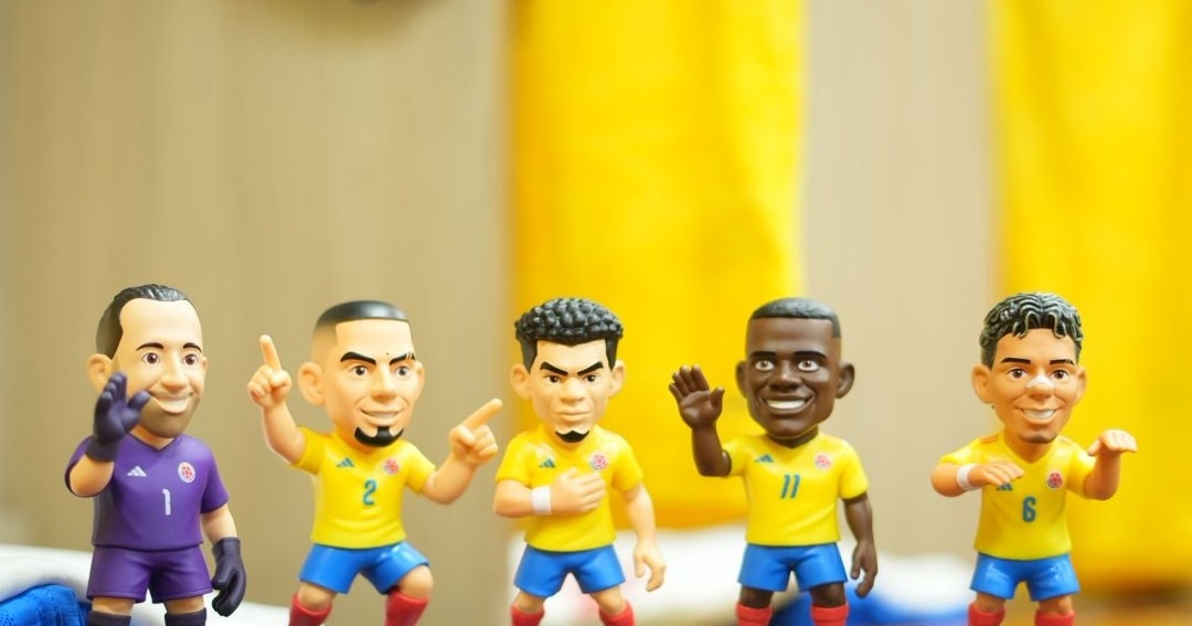 'Los Panitas', Selección Colombia lanza su primera colección oficial de figuras coleccionables