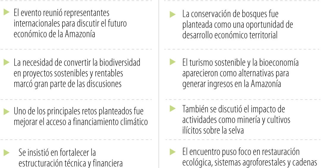 La bioeconomía y conservación marcaron el Encuentro de Gobernadores en el GCF