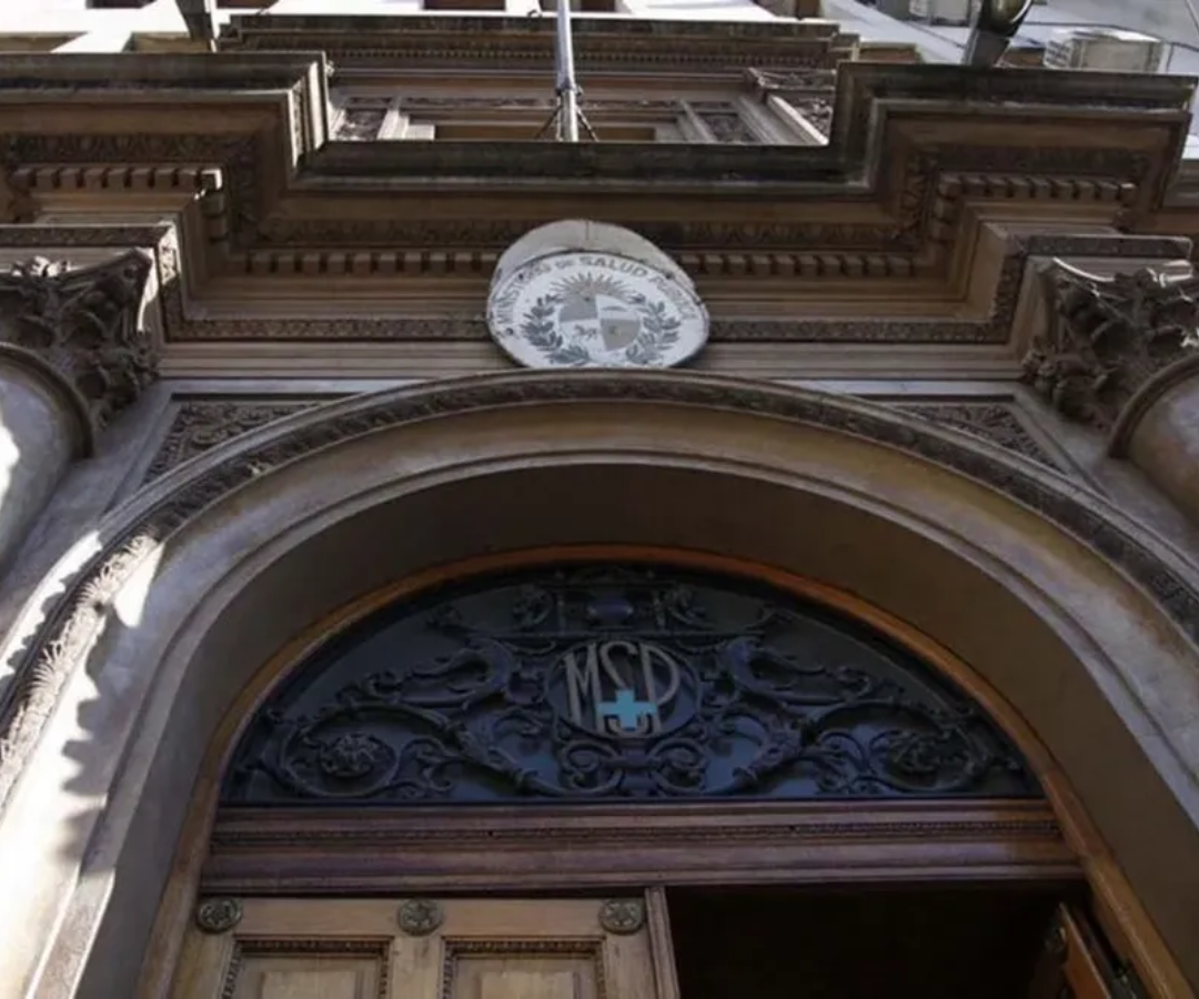 Fachada del Ministerio de Salud Pública