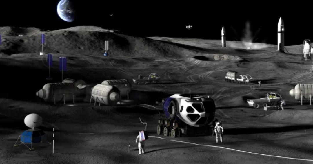 La Nasa y Blue Origin iniciarán este año la construcción de una base masiva en la Luna
