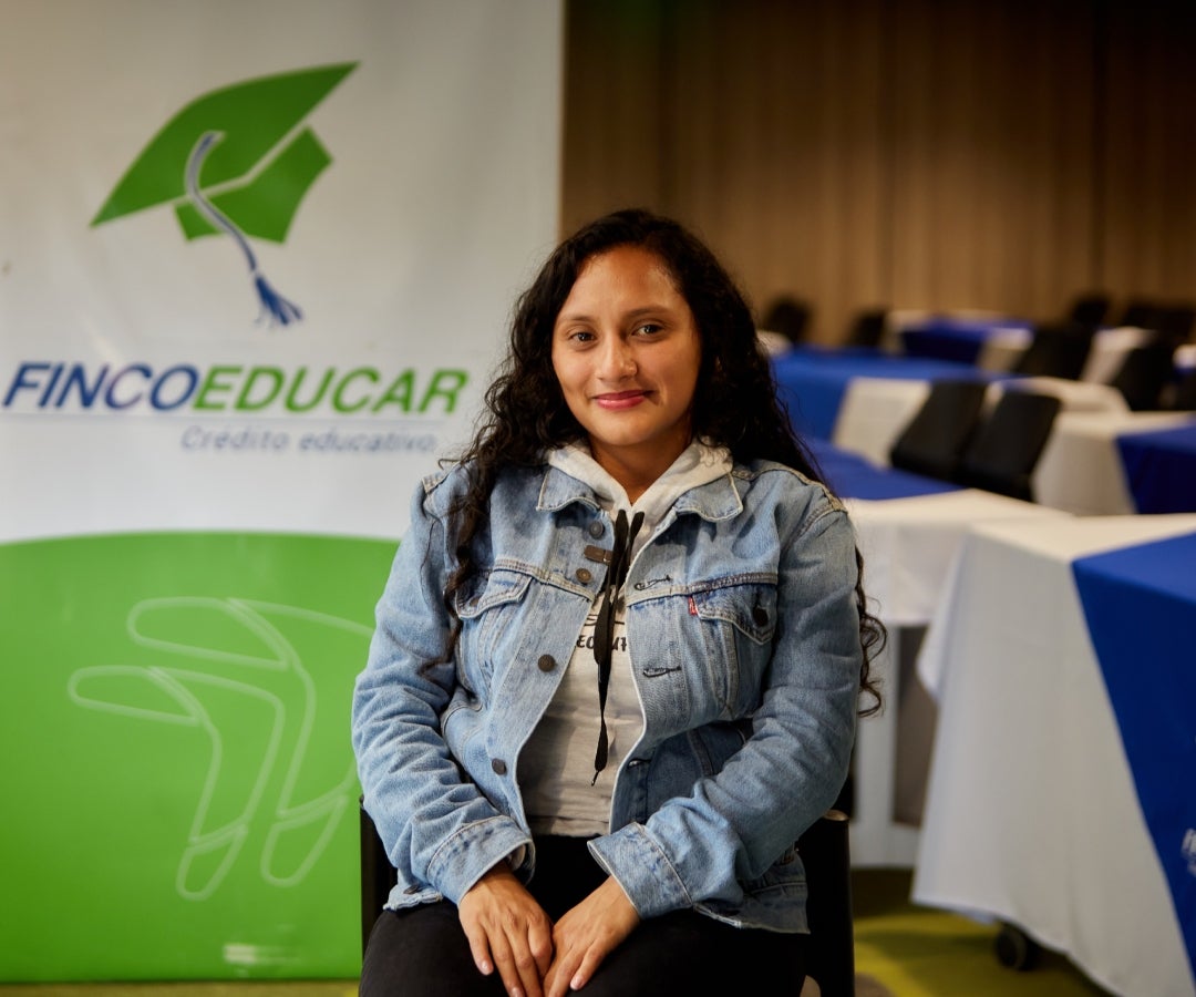 Leidy Moreno fue beneficiaria del programa Finco Te Paga el Semestre