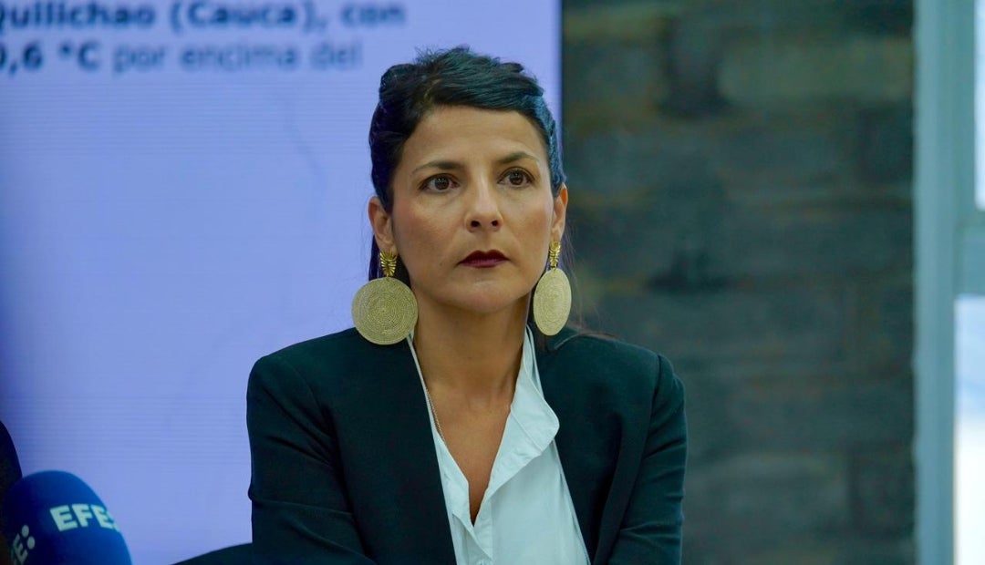 Irene Vélez, ministra de Ambiente