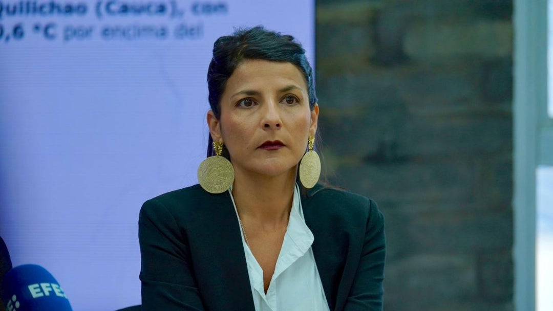 Irene Vélez, ministra de Ambiente