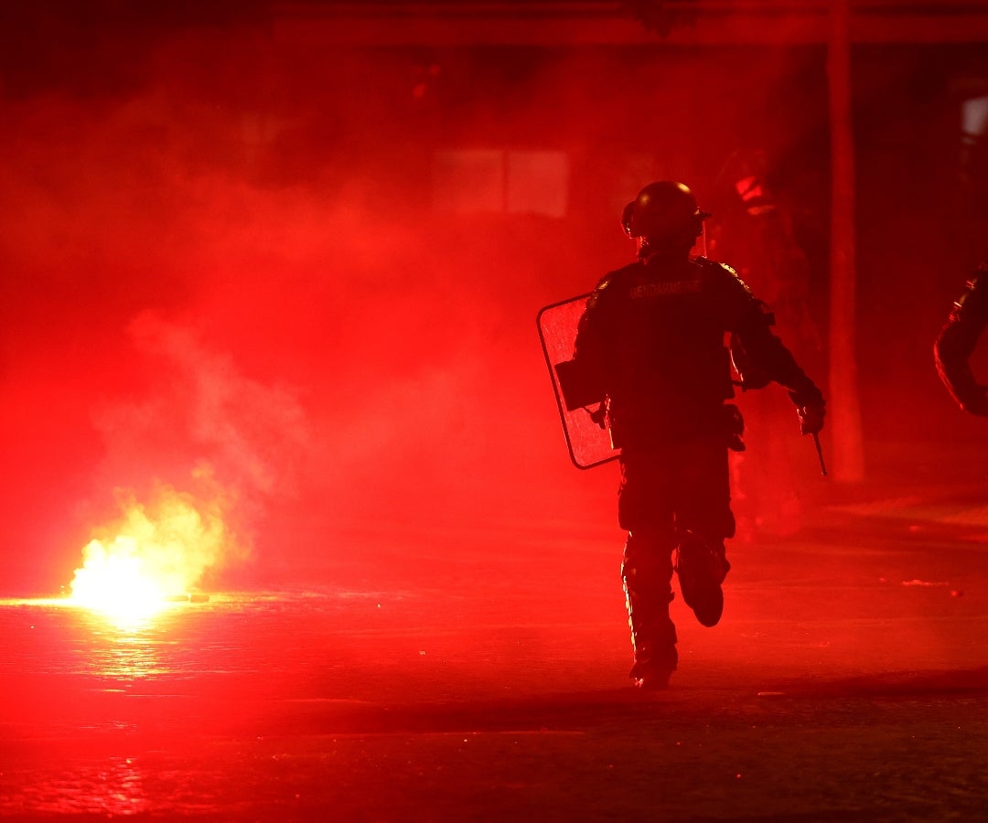 Disturbios en París por campeonato de PSG