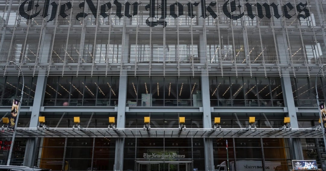 New York Times denuncia uso no autorizado de contenido periodístico por la IA