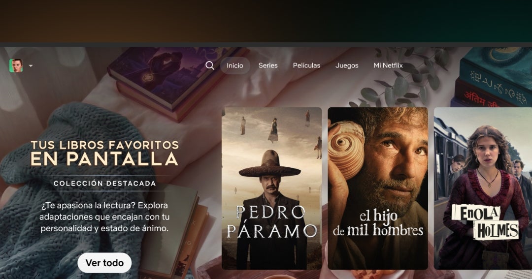 Netflix lanza sección especializada en adaptaciones literarias
