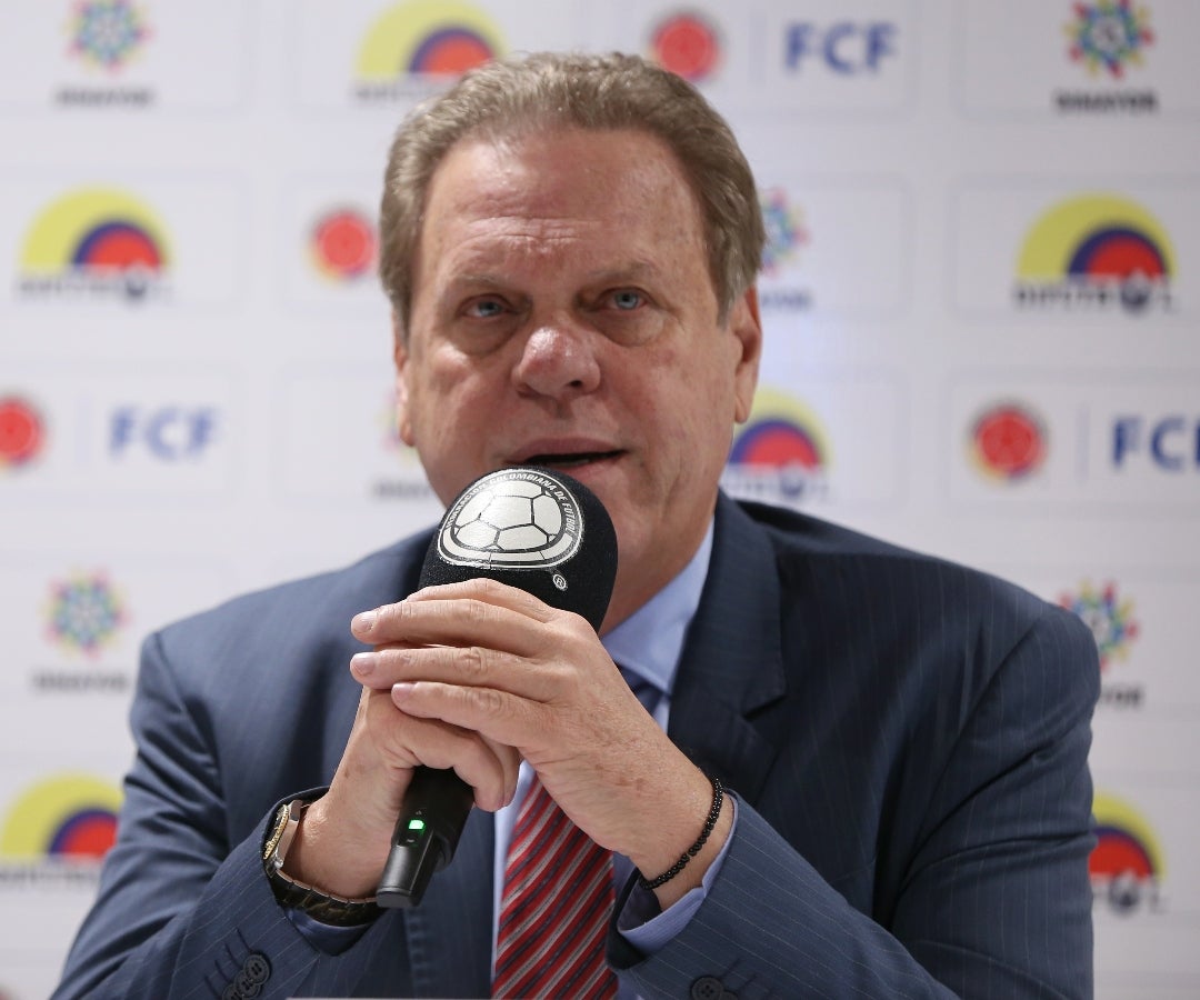 Ramón Jesurún, presidente de la Federación Colombiana de Fútbol