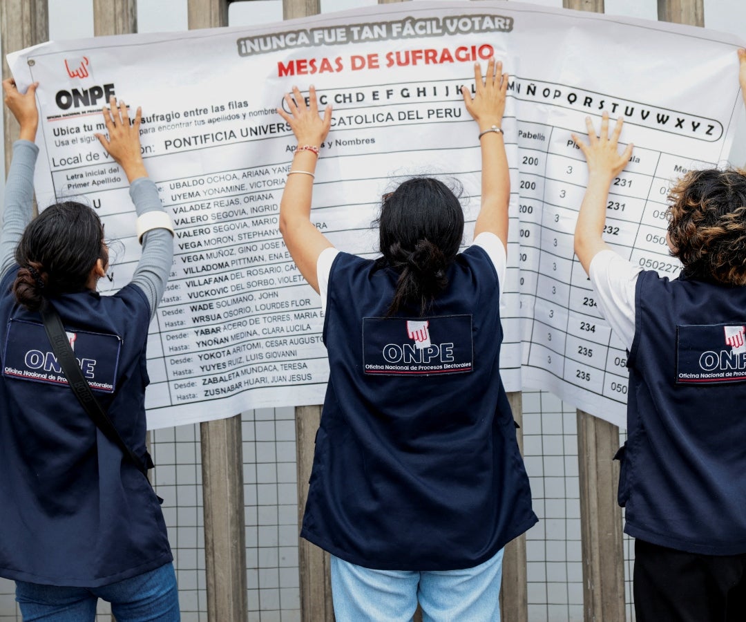 Elecciones en Perú