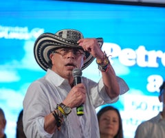 El presidente Gustavo Petro El presidente Gustavo Petro