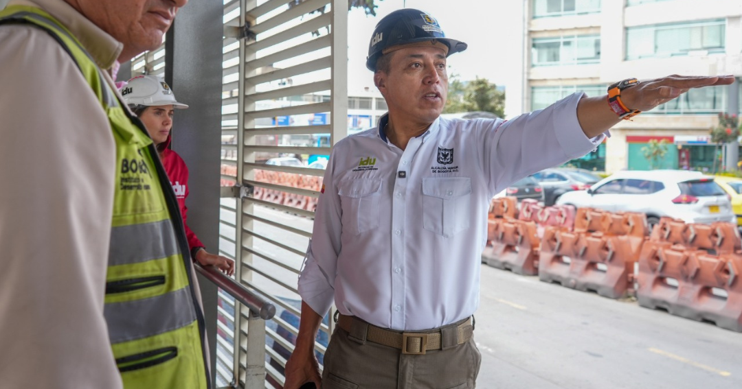 Obras de la avenida 68 entre calle 13 y avenida Esperanza al