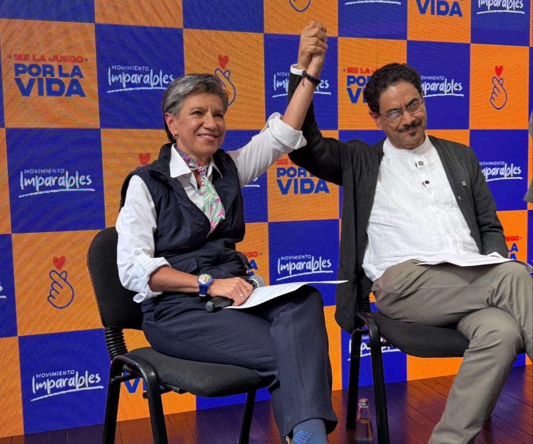 Claudia López e Iván Cepeda