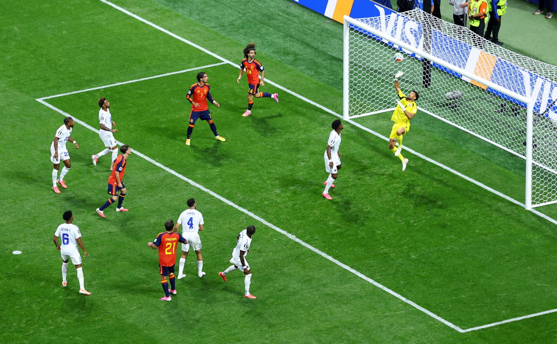 La campeona de Europa, España, no logró marcar ante Cabo Verde