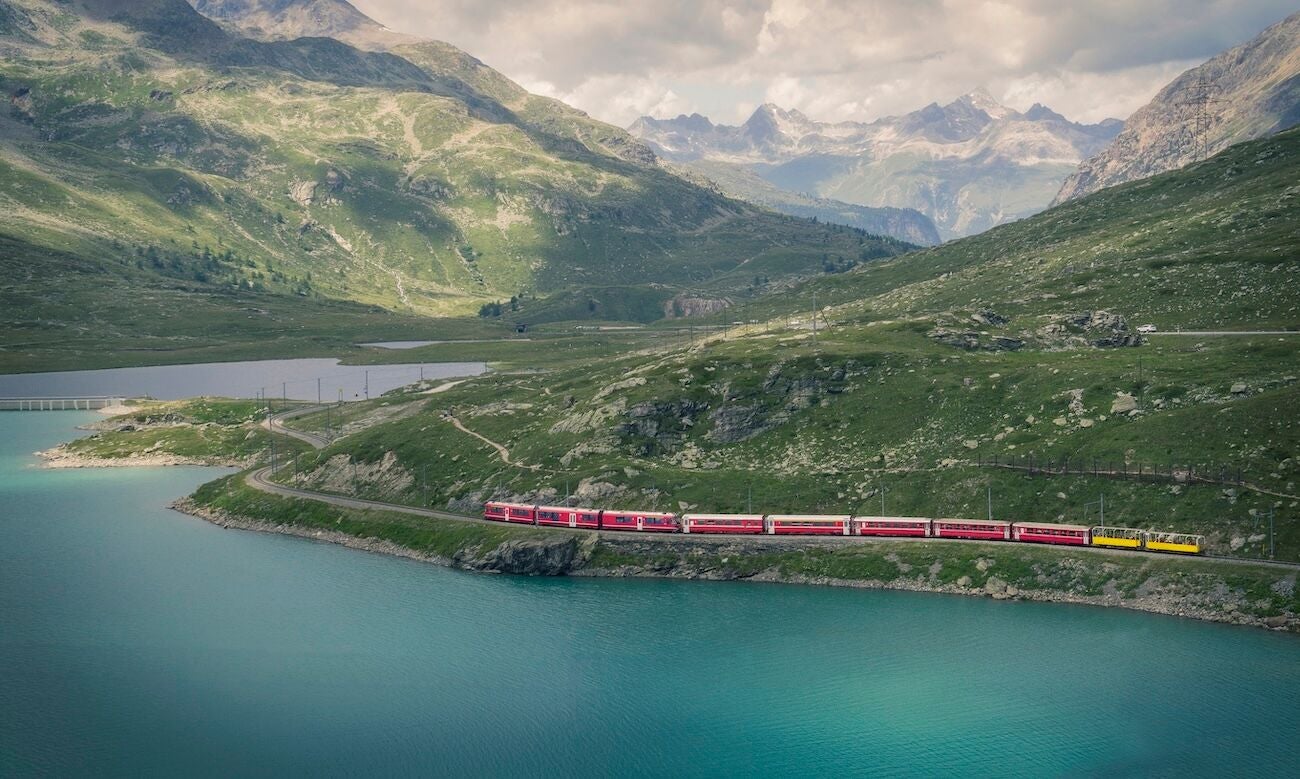 El Glacier Express y los Alpes suizos