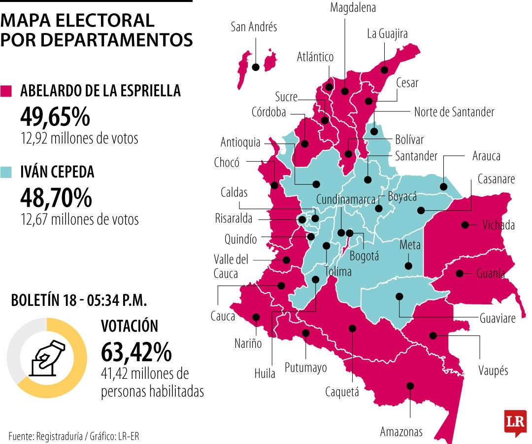 Mapa político electoral