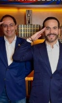 Abelardo De La Espriella y José Manuel Restrepo