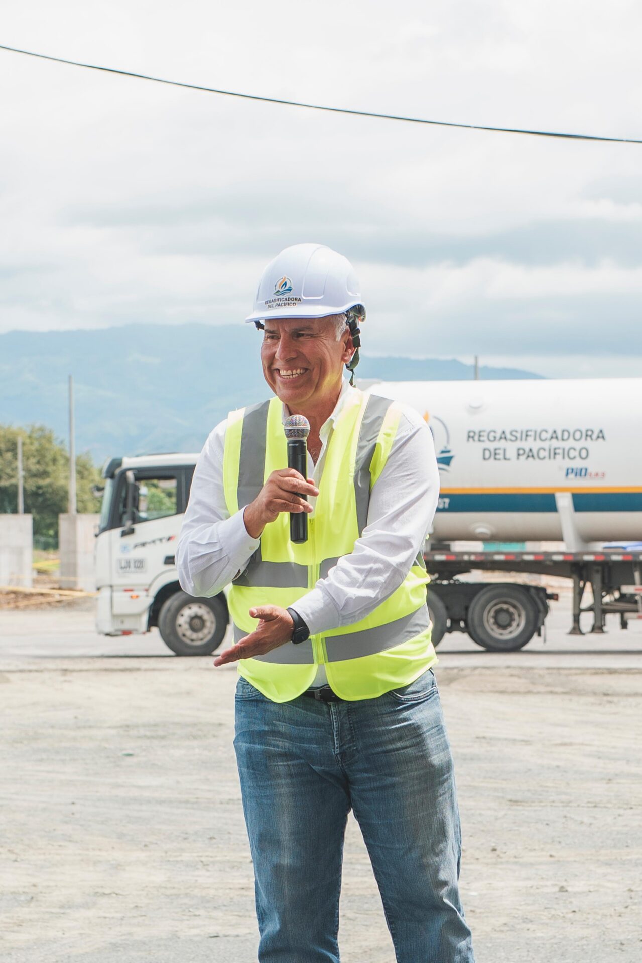 Óscar Isaza, presidente de la Regasificadora del Pacífico