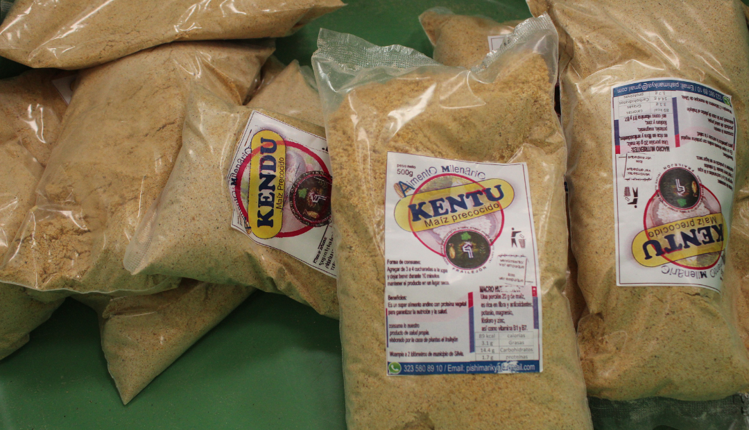 Kentu - Maíz tostado y pulverizado