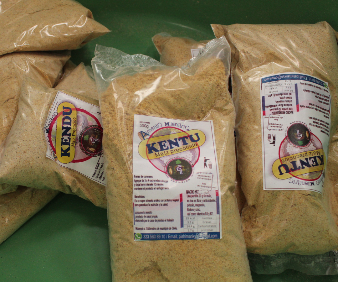 Kentu - Maíz tostado y pulverizado