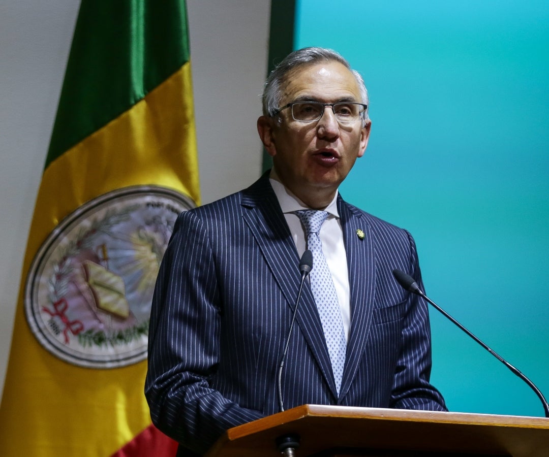 Hernando Parra, rector de la Universidad Externado de Colombia