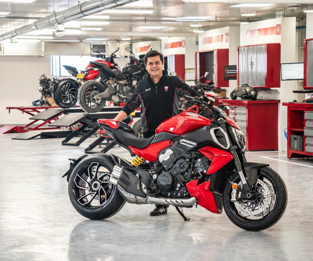 Andrés Jiménez, gerente general de Ducati Colombia