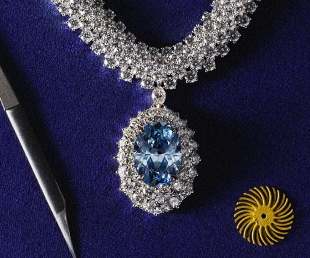 Un diamante azul protagoniza la nueva colección de Alta Joyería de Messika