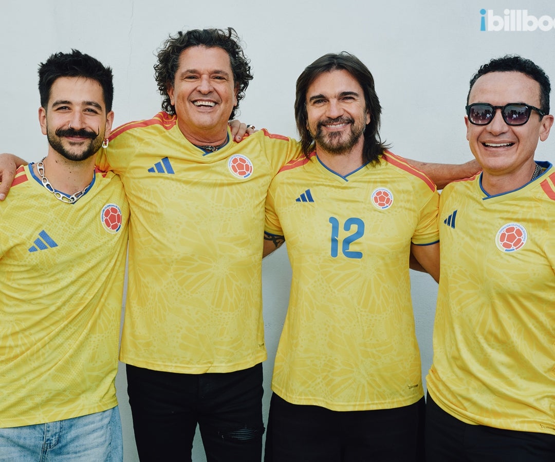 Camilo, Carlos Vives, Juanes y Fonseca.