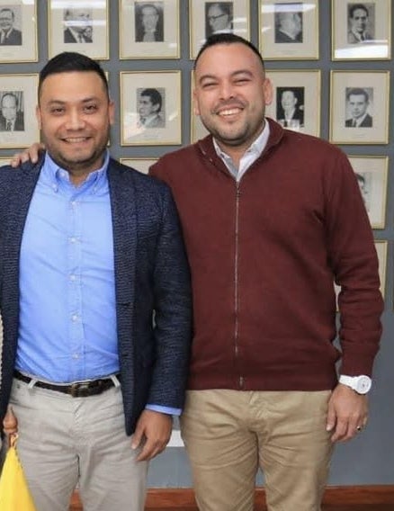 Diego Acosta Osorio y Edwin Palma