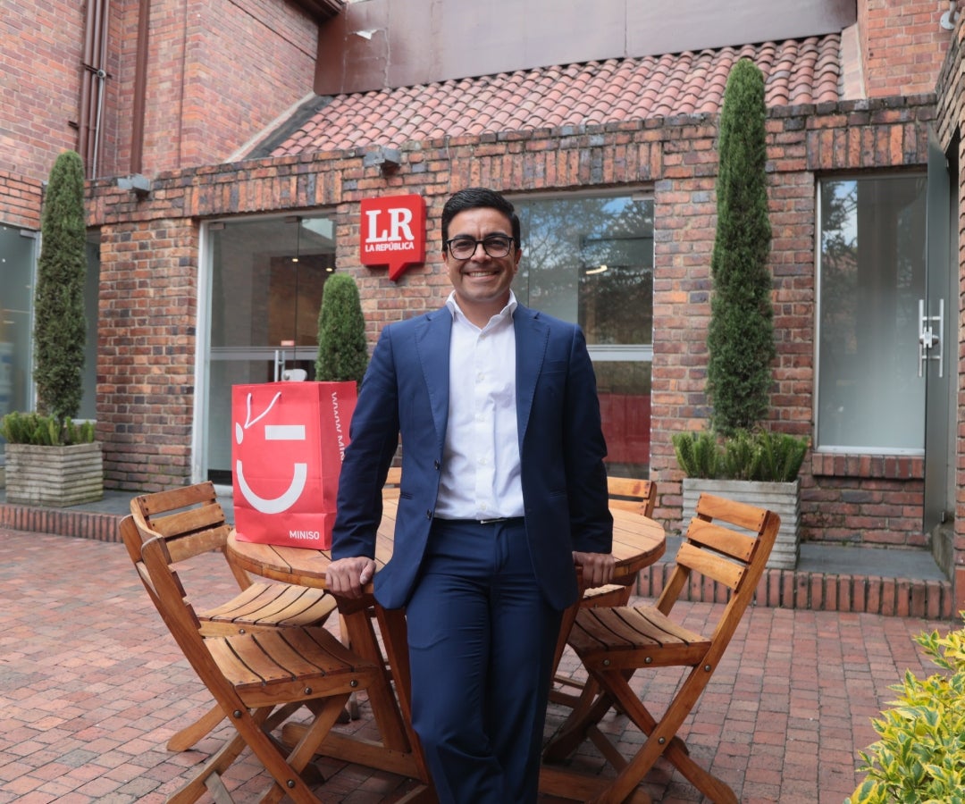 Juan Sebastián Ávila, gerente nacional de Operaciones de Miniso Colombia