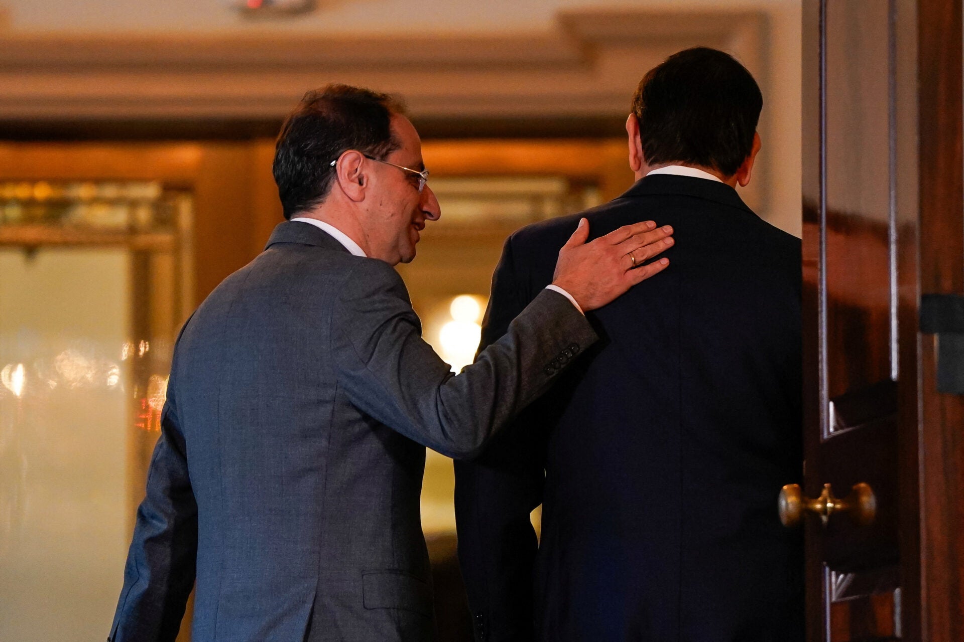 José Manuel Restrepo, vicepresidente electo de Colombia; y Marco Rubio, secretario de Estado de EE.UU.