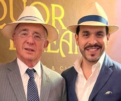 Abelardo De La Espriella y Alvaro Uribe Abelardo De La Espriella y Alvaro Uribe
