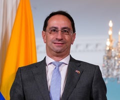 José Manuel Restrepo, vicepresidente electo José Manuel Restrepo, vicepresidente electo