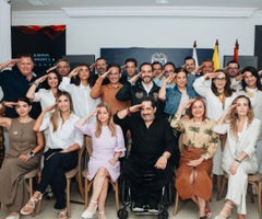 Abelardo De la Espriella mostró por primera vez a su gabinete tras consejo de ministros Abelardo De la Espriella mostró por primera vez a su gabinete tras consejo de ministros