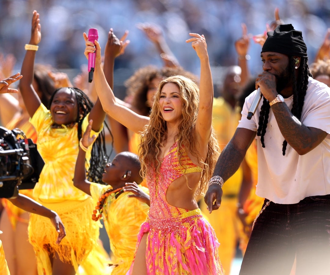 Shakira protagonizó el espectáculo del medio tiempo de la final del Mundial
