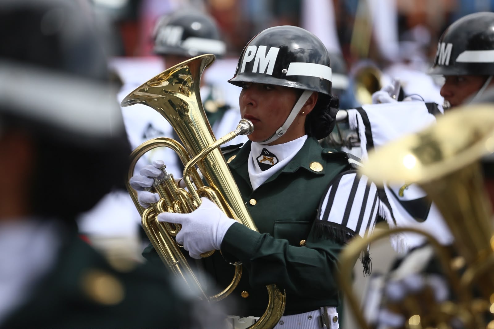 Desfile militar del 20 de julio en Bogotá