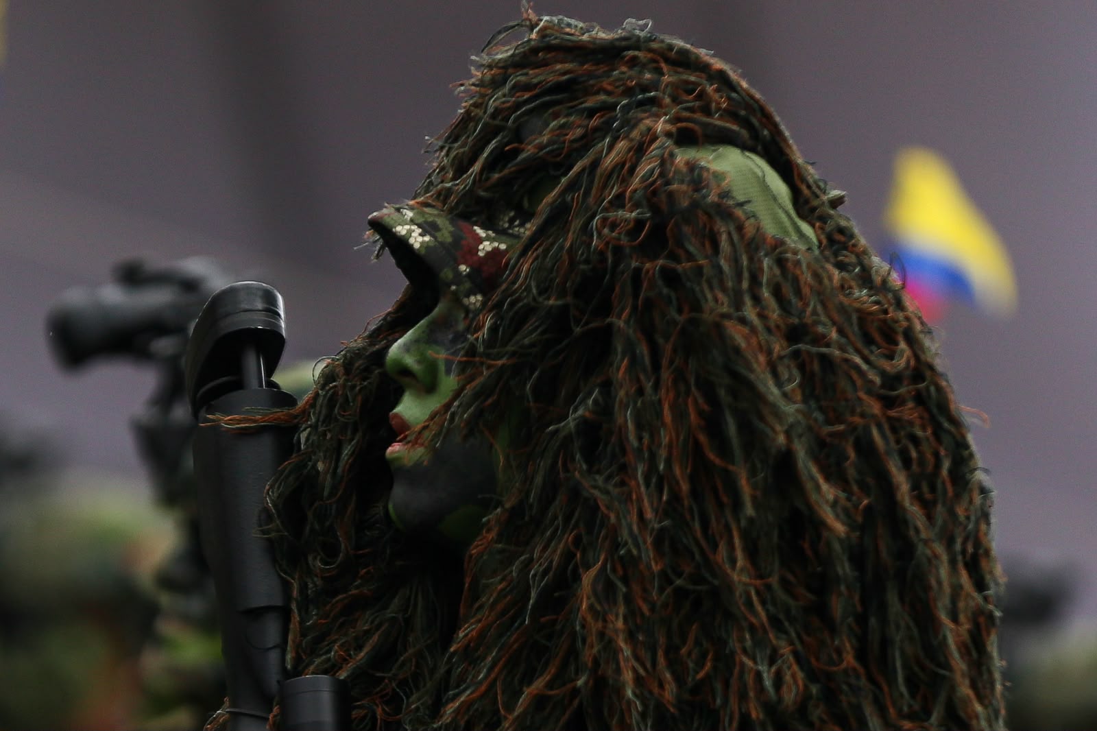 Desfile militar del 20 de julio en Bogotá