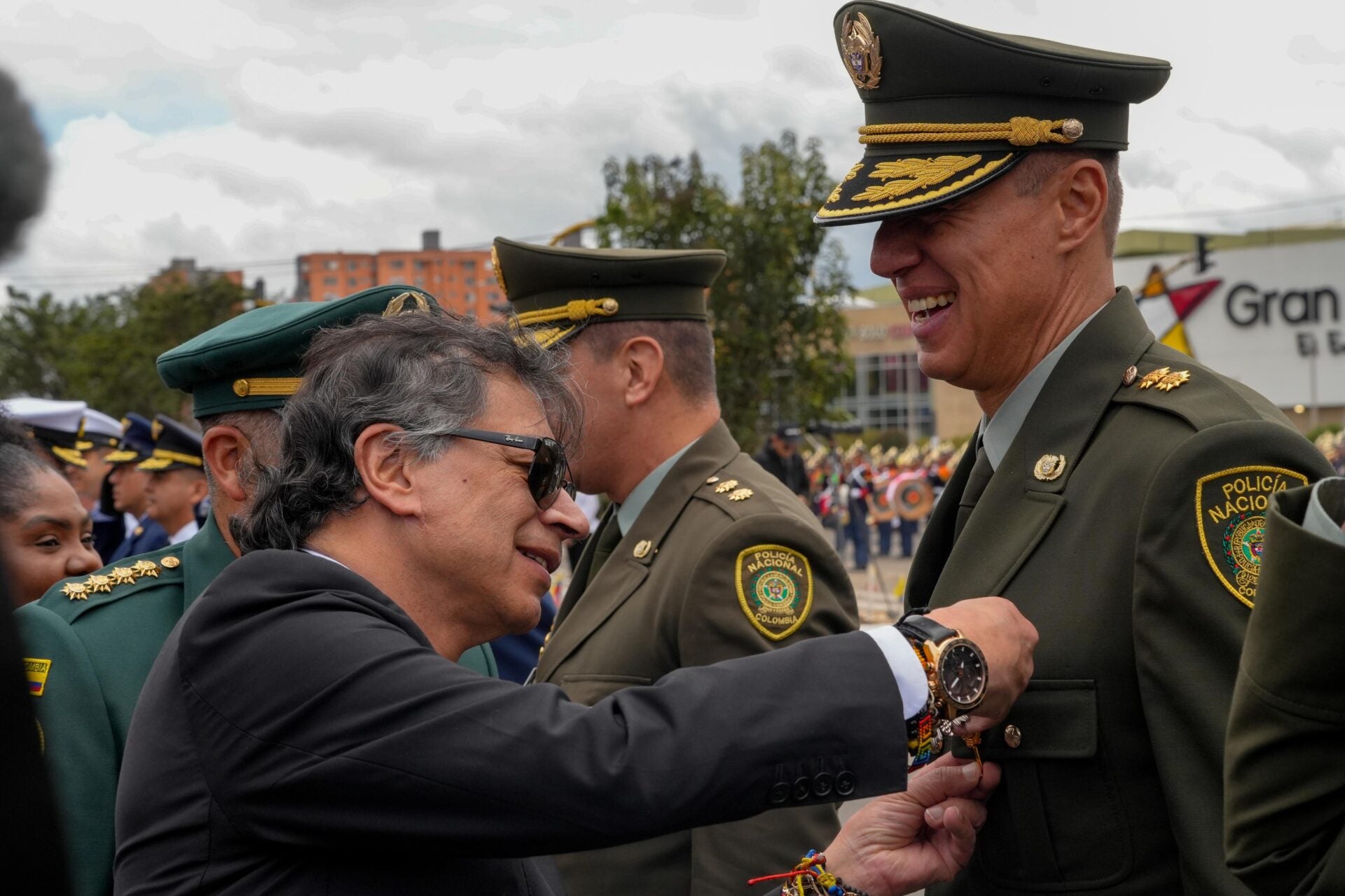 Desfile militar del 20 de julio en Bogotá