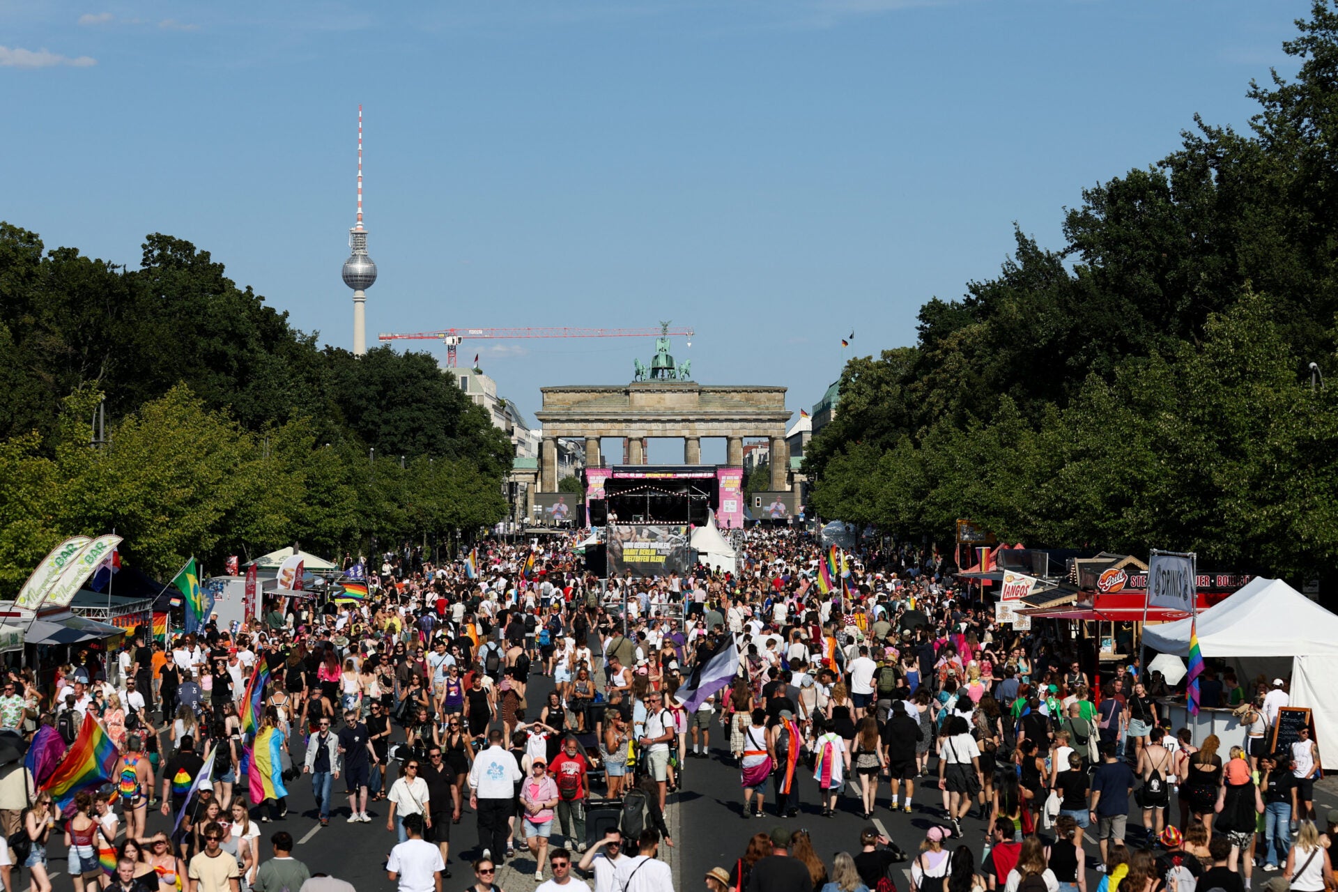 Desfile del orgullo en Berlín