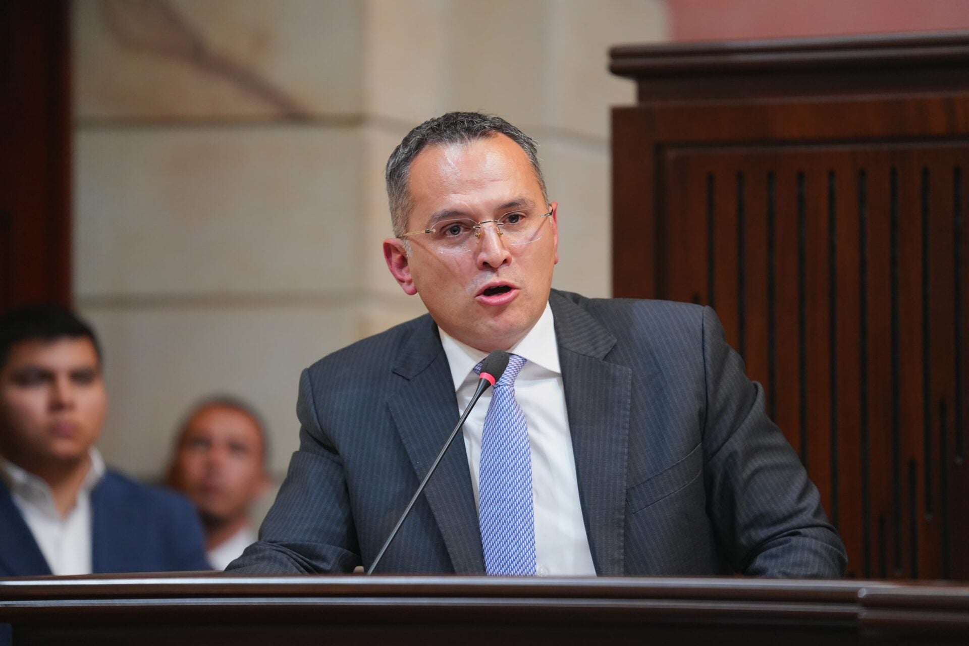 Julián Mauricio Ruiz Rodríguez Camara, aspirante a contralor