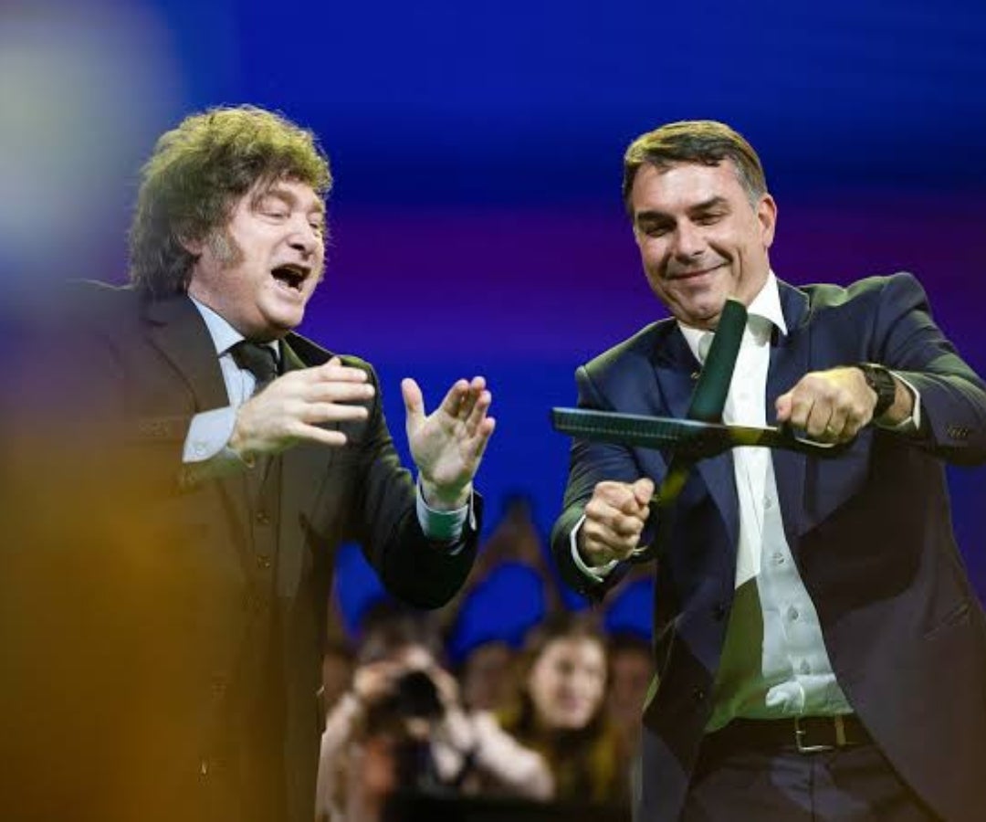 Javier Milei y Lula Da Silva