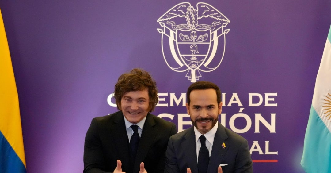 De la Espriella se reúne con Milei y destacó su influencia en su llegada a la Presidencia