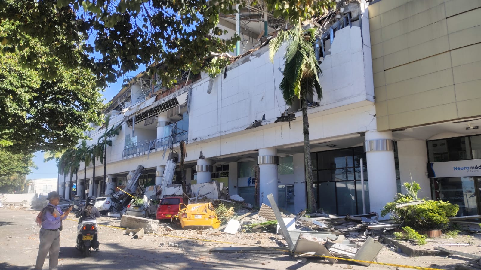 Consecuencias del terremoto del 10 de agosto en Colombia