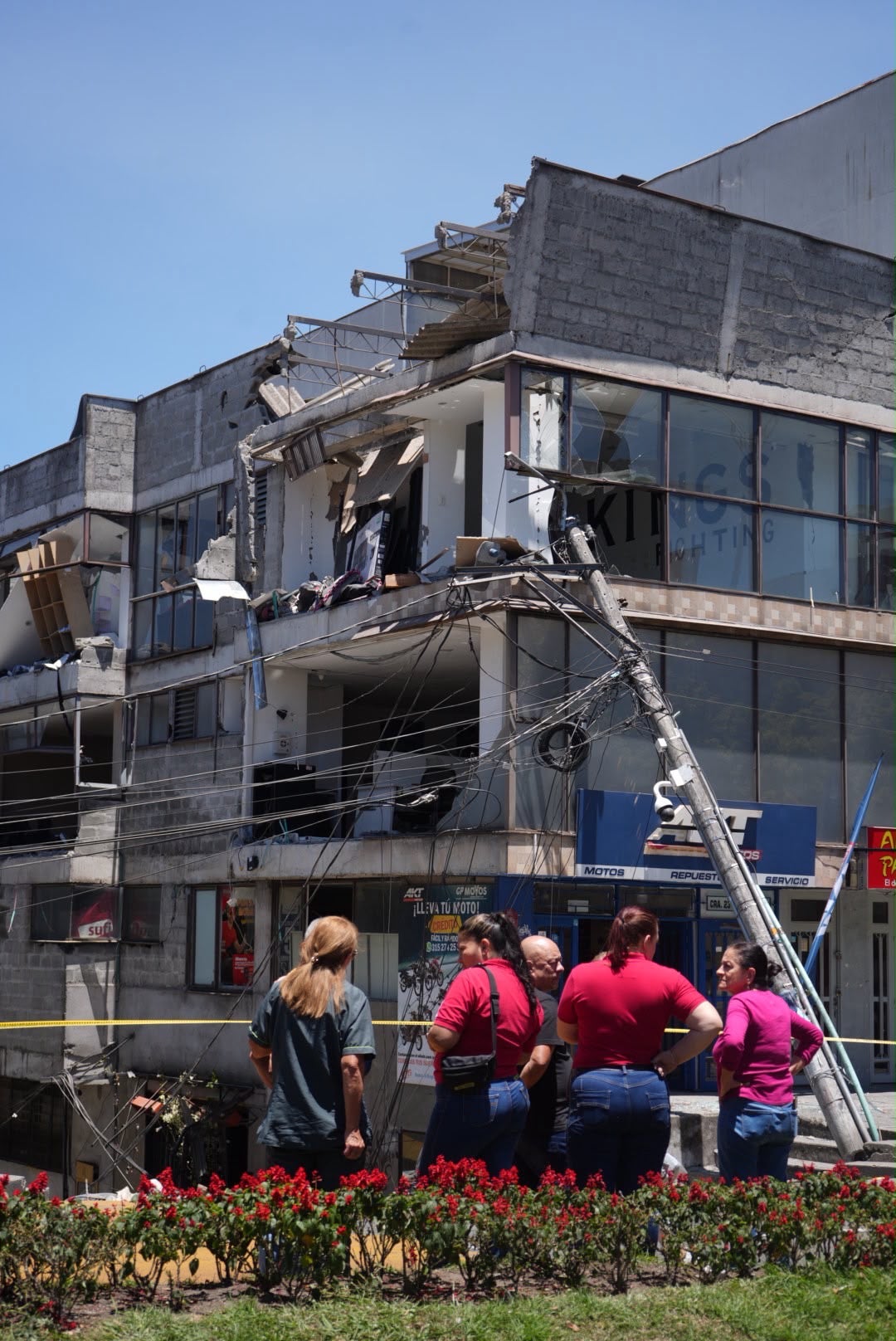 Ciudad de Manizales después del sismo