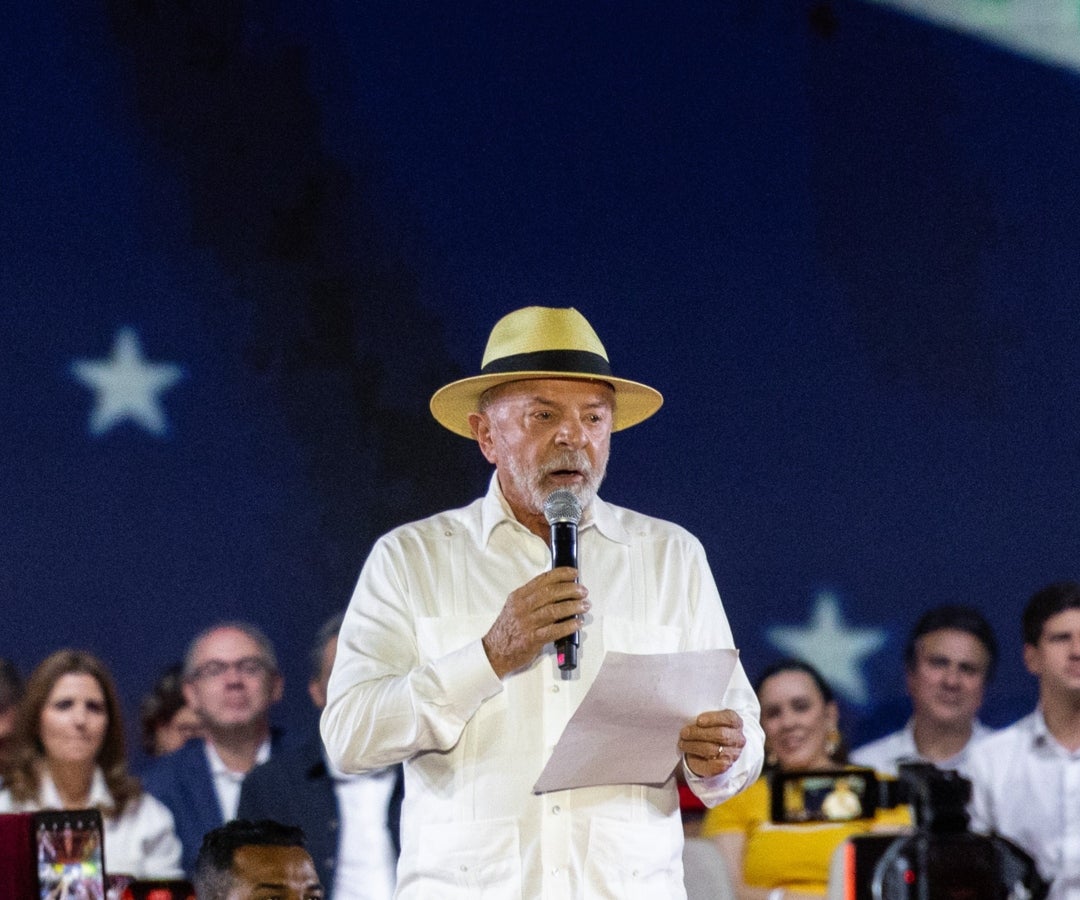 Luiz Inácio Lula da Silva, presidente de Brasil