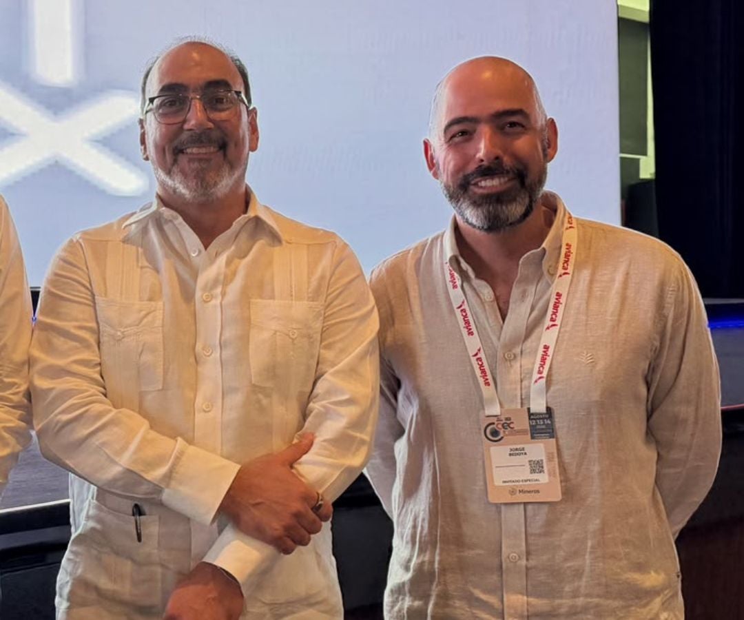 Sergio Díaz-Granados, pdte. ejecutivo del Banco de Desarrollo de América Latina y el Caribe, CAF; y Jorge Bedoya, pdte. Sociedad de Agricultores de Colombia, SAC.